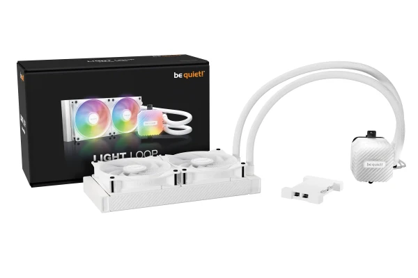 CPU vodeno hladjenje Be Quiet ARGB Light Loop 240mm BW021 (AM4,AM5,1151,1150,1155,1200,1700) White