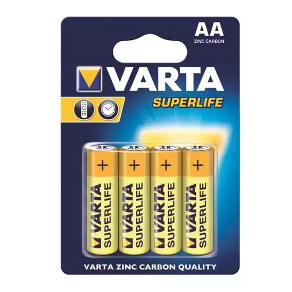 Baterija Varta LR6 Superlife AA, nepunjiva 14