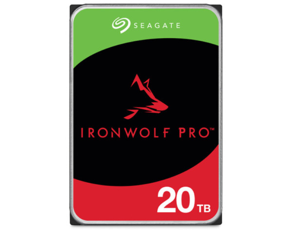 SEAGATE 20TB 3.5'' SATA III 256MB 7200rpm ST20000NT001 IronWolf Pro hard disk