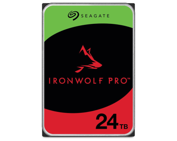 SEAGATE 24TB 3.5'' SATA III 512MB 7200rpm ST24000NT002 IronWolf Pro hard disk