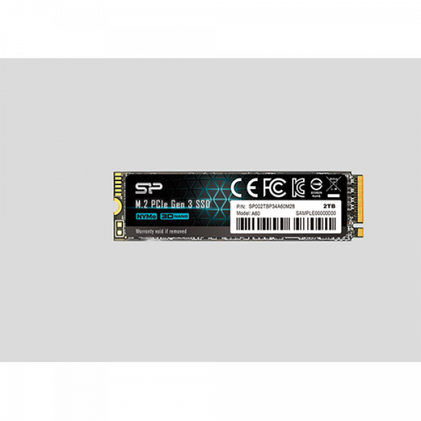 SSD M.2 NVMe Silicon Power A60 Gen 3 256GB, SP256GBP34A60M28