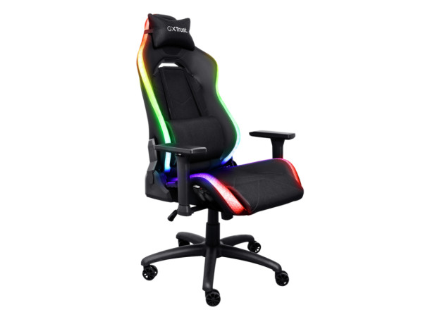 Stolica TRUST GXT719 RUYA RGB GAMINGCrna