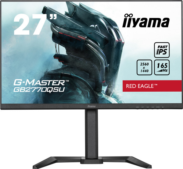 Monitor 27'' Iiyama G-master GB2770QSU-B5 IPS 2560x1440165Hz0.5msHDMiDPUSB