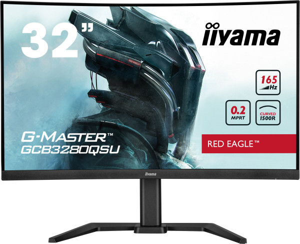 Monitor 31.5'' Iiyama GCB3280QSU-B1 VA 2560x1440144Hz0.2msHDMIDPUSBzvučnici