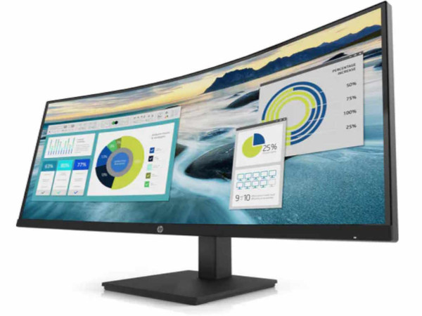 Monitor HP P34hc 34''VA zakrivljen3440x1440100Hz5msHDMI, DP, USB-C dock 65Wvisinazvučnici3g