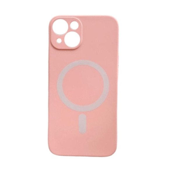 Silikonska futrola Magsafe COLOR Iphone 13 BEBI ROZE