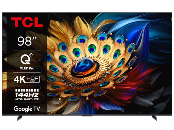 Televizor TCL 98C655QLED98''4K UHD144HzGoogle TVcrna