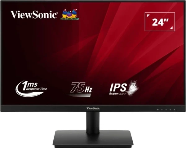 Monitor 24 Viewsonic  VA240-H-2 1920x1080Full HDIPS1ms75HzVGAHDMI