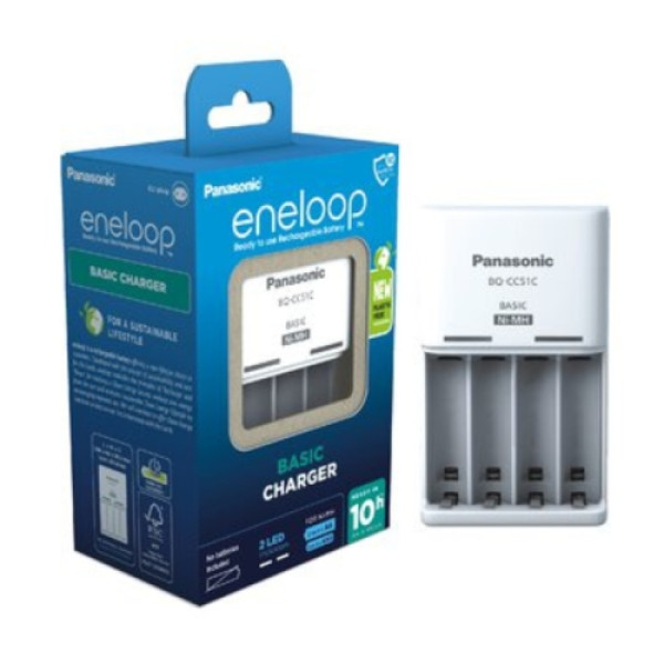 Panasonik Eneloop punjač (10h -AA-AAA)BQ-CC51E