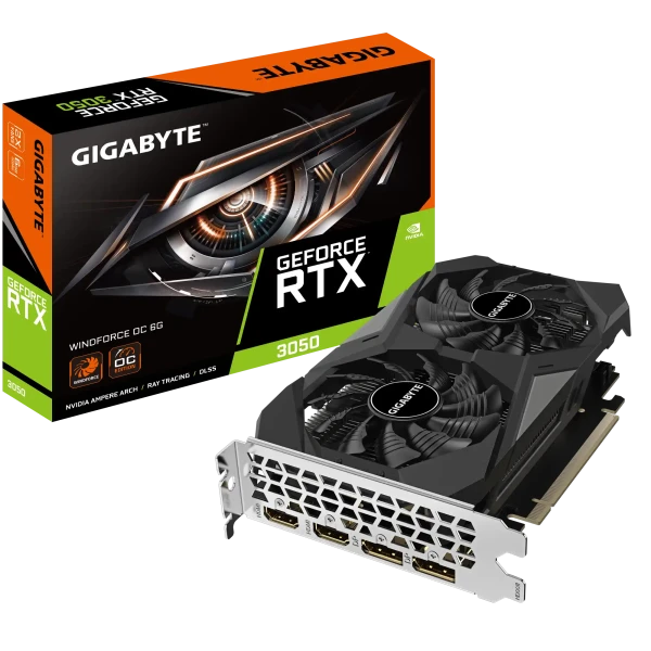 Grafička karta Gigabyte GeForce RTX 3050 WINDFORCE 6GB 128bit DVIHDMIDP