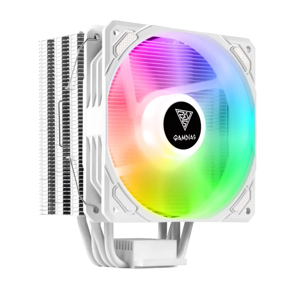 CPU Cooler Gamdias Boreas E1-410WH RGB(1700201111511150115511561200AM4AM3+AM3AM2+AM2)